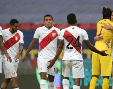 秘鲁4场小组赛2胜1平1负打进5球丢7球